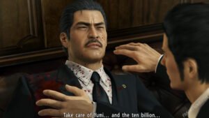 Screenshot from Yakuza Kiwami Chapter 3 Funeral of Fists