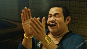 Screenshot from Yakuza Kiwami Chapter 5 Purgatory Featuring The Florist