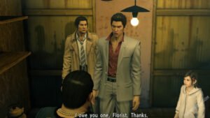 Screenshot from Yakuza Kiwami Chapter 7 The Dragon and The Koi featuring kiryu and date