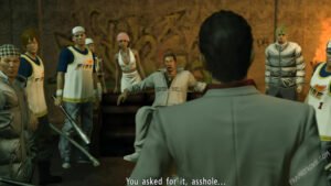 Screenshot from Yakuza Kiwami Chapter 8 The Scheme