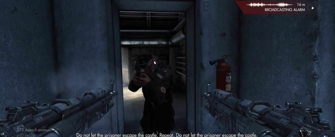 Wolfenstein The Old Blood Gameplay Chapter 4: Escape! Walkthrough