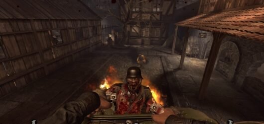 Wolfenstein The Old Blood Shambler on the Laderoboter