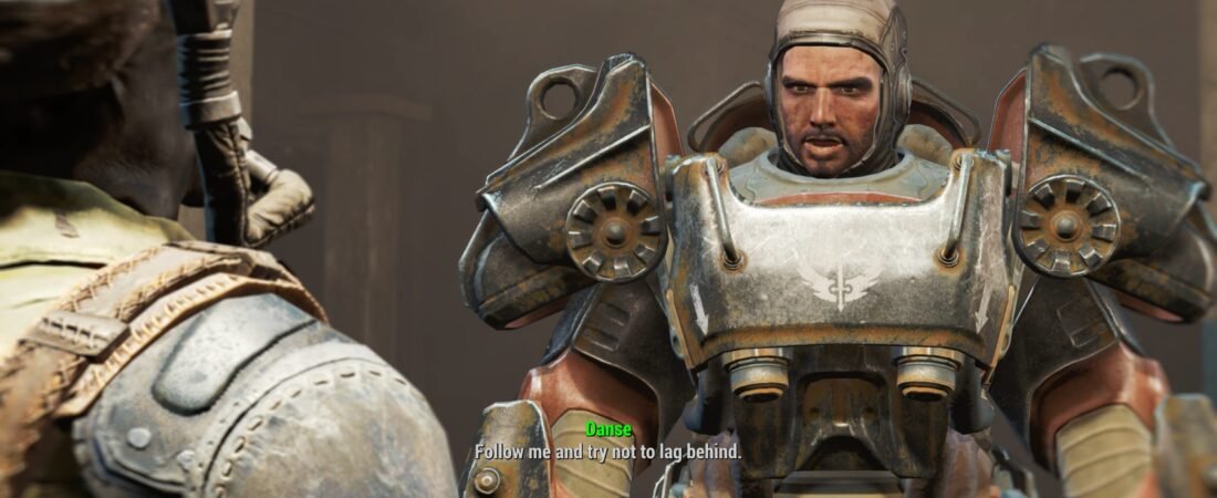 fallout 4 paladin danse in the cambridge police station