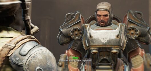 fallout 4 paladin danse in the cambridge police station
