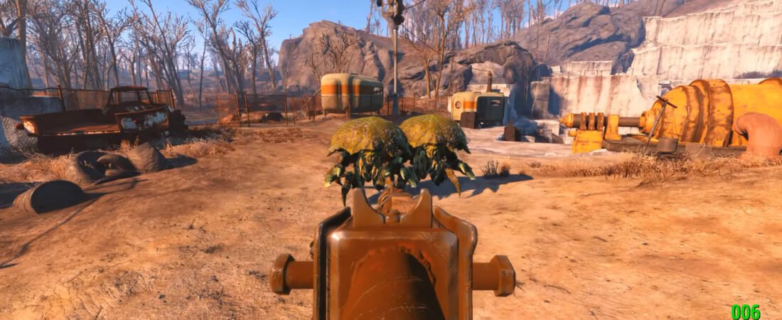 fallout 4 shoftshell mirelurk fight