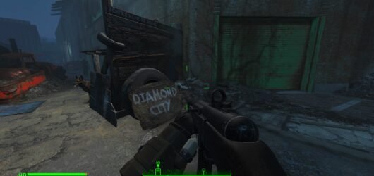 fallout 4 arriving to diamond city