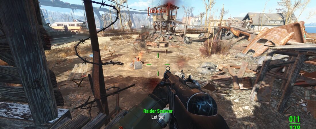 fallout 4 easy city downs