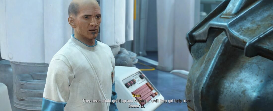 fallout 4 speaking to evan watson