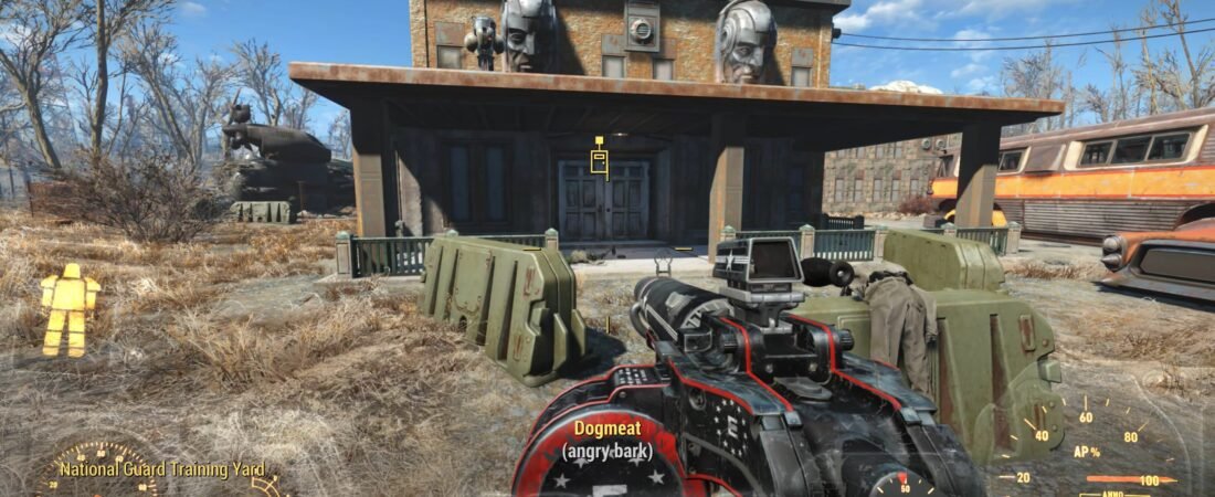 fallout 4 national guard training yard location