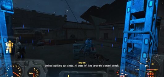 fallout 4 walking inside the signal interceptor