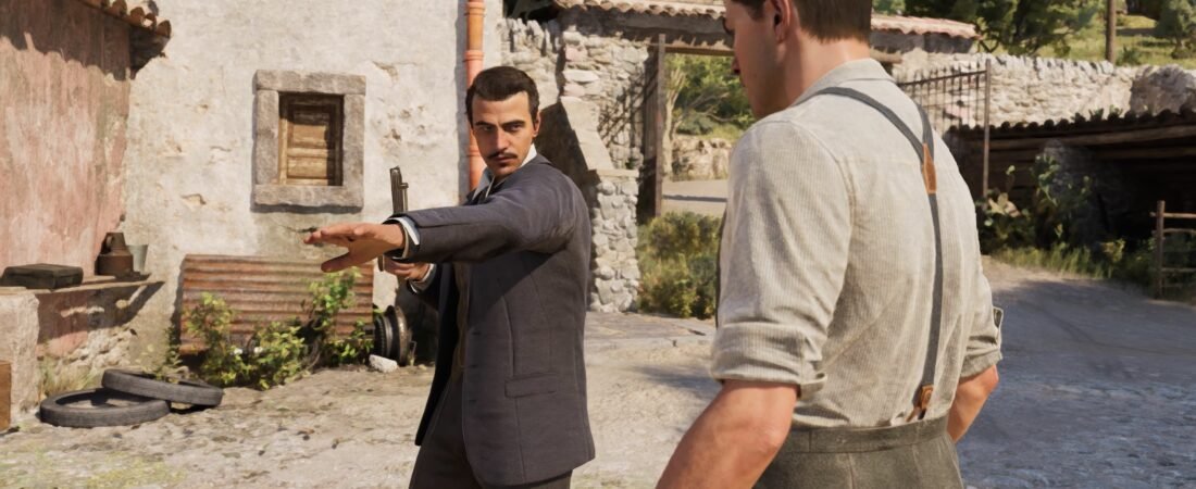 luca teaches enzo to duel with a knife