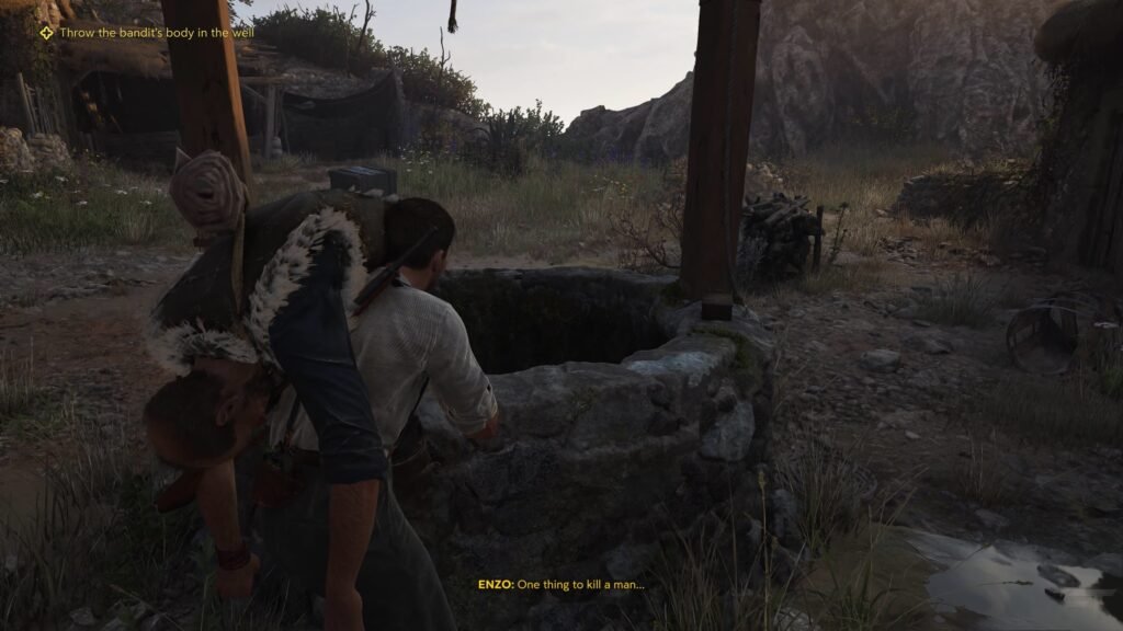 mafia the old country throwing a body in the well part 1