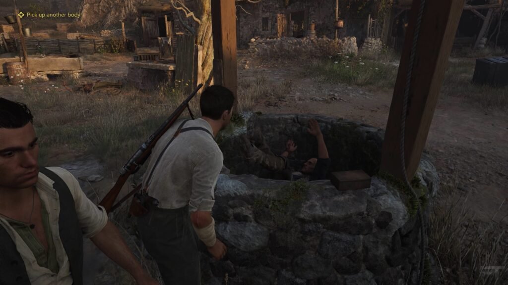mafia the old country throwing a body in the well part 2