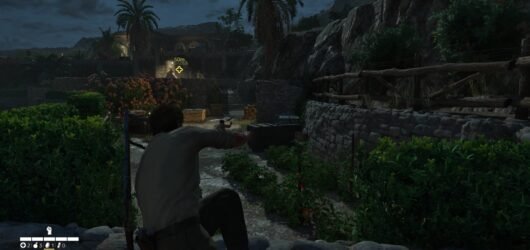 entering ludovici's villa